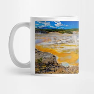 Colourful Norris Geyser Basin Mug